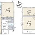 知多市大草字大瀬 間取図