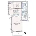ライオンズマンション南青山グランフォート 間取図