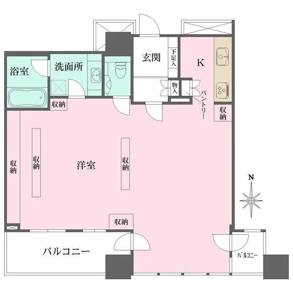 ザ・梅田タワー 間取図