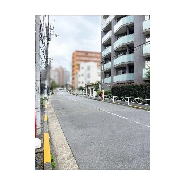 パークハウス目黒アーバンス 前面道路