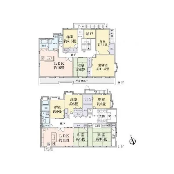 豊中市柴原町５丁目 間取図