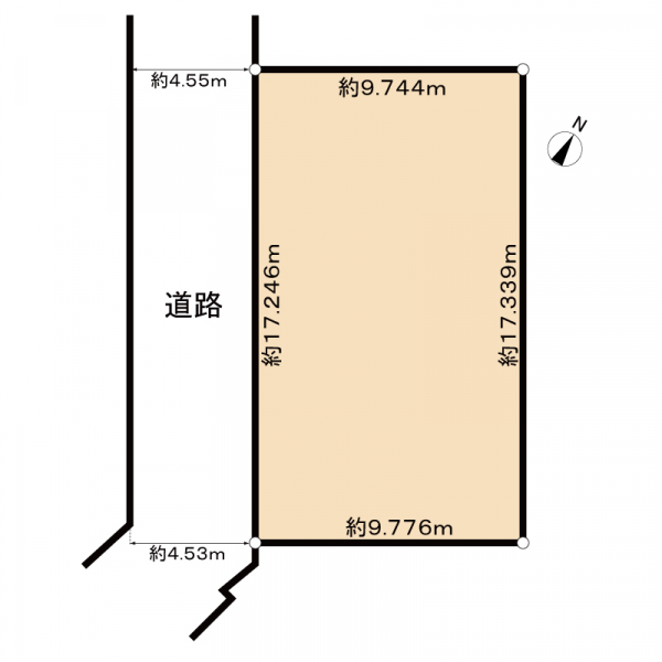 名古屋市東区矢田東 間取図