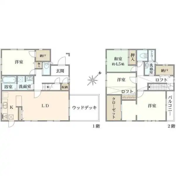 八千代市大和田新田 間取図