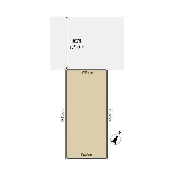 大田区田園調布１丁目 間取図