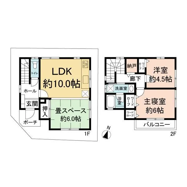 松戸市小金清志町３丁目 間取図