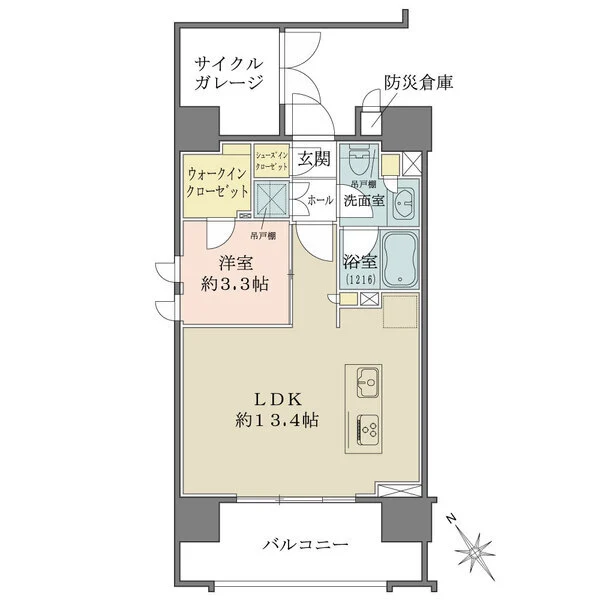 ザ・グランプルーヴ上馬 間取図
