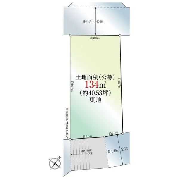 海老名市国分南４丁目 区画図