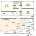 柏市若柴 間取図
