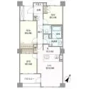 ルフォン中野上鷺宮壱番館 間取図