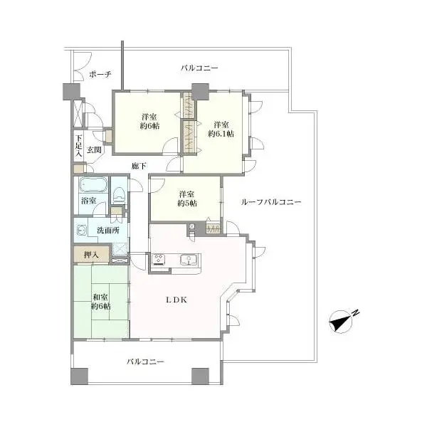 ライオンズシティ千種 間取図