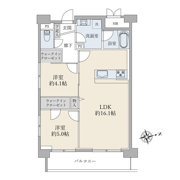 三田ナショナルコート 間取図