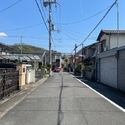 京都市北区上賀茂畔勝町 前面道路（東側を望む）