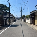 京都市北区上賀茂畔勝町 前面道路（西側を望む）