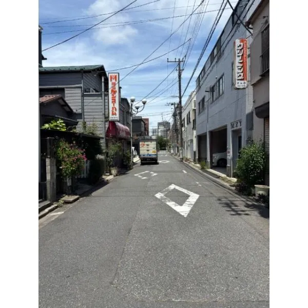 江戸川区船堀7丁目 北東側幅員約6.3m公道