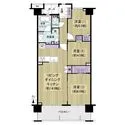 ジースクエア 間取図