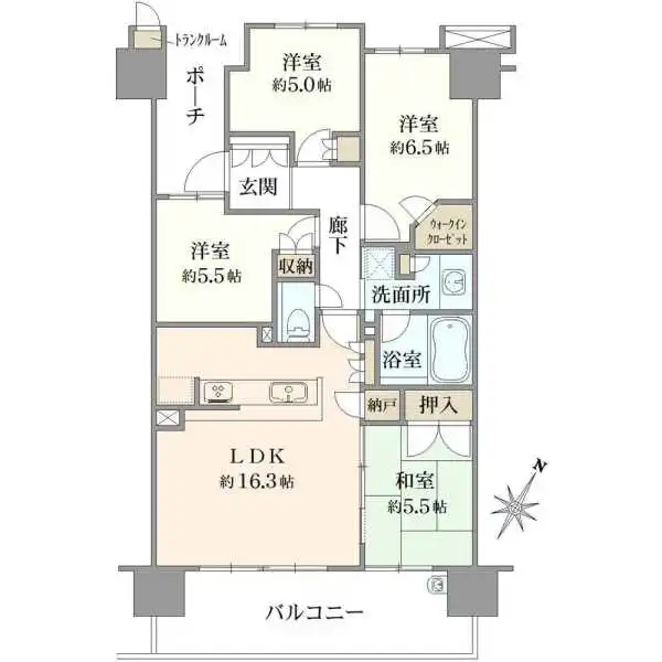 プラウドシティ金町アベニュー 間取図