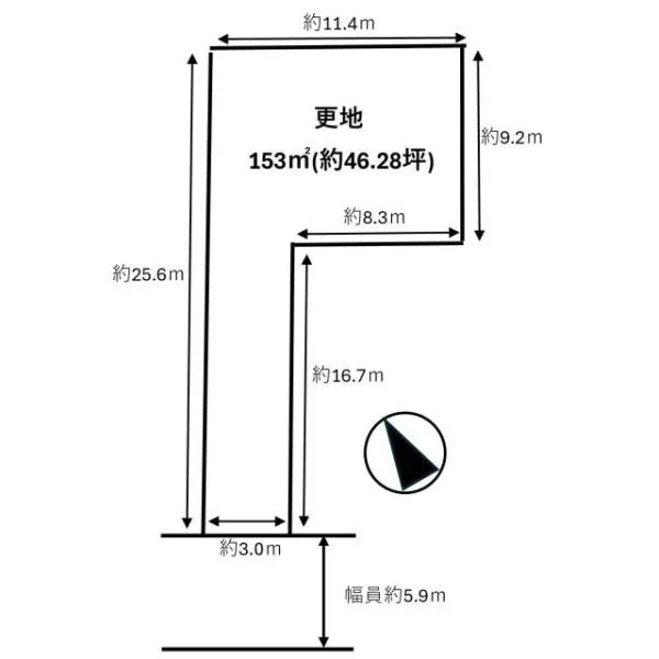 東大和市仲原３丁目 間取り図