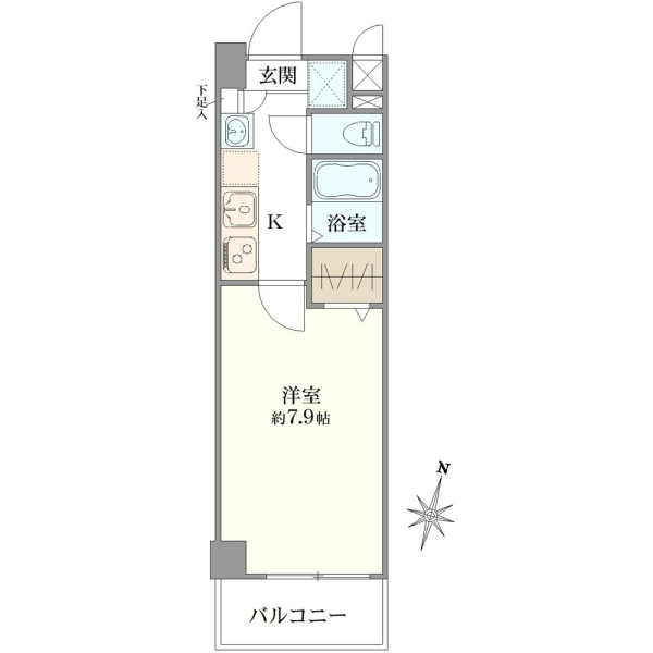 アルファコート西川口ＩＶ 間取図