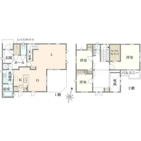 横浜市西区元久保町 間取図