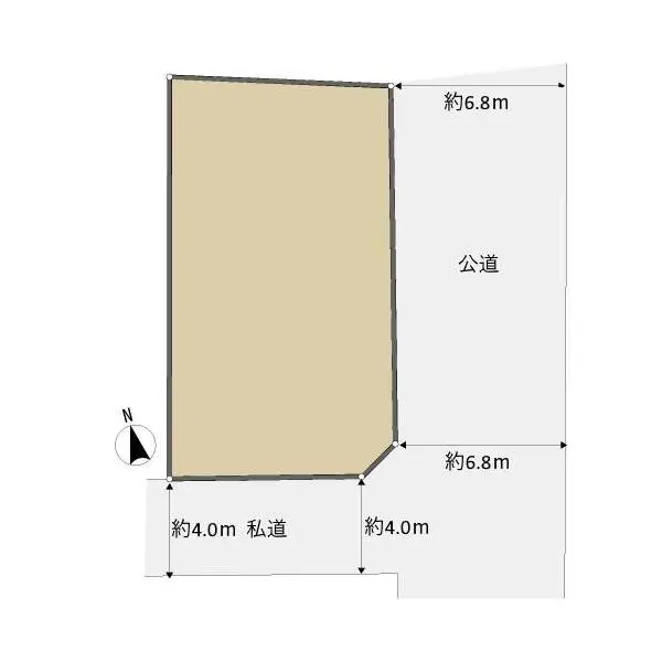 習志野市花咲1丁目 間取図