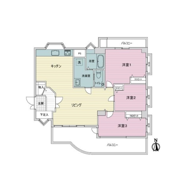 第２オレンジ久屋ビル 間取図