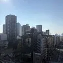 朝日九段マンション 眺望：バルコニーから