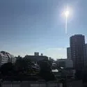 朝日九段マンション 眺望：バルコニーから