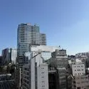 朝日九段マンション 眺望：バルコニーから