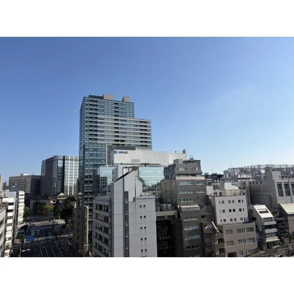 朝日九段マンション 眺望：バルコニーから