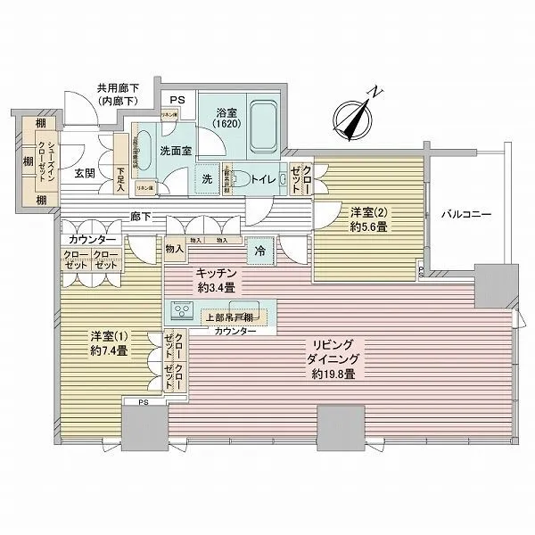 シティタワー有明 間取図
