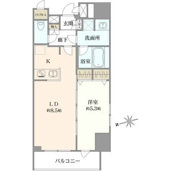 アイル東京リバーサイド 間取図