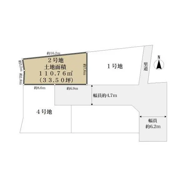 箕面市坊島１丁目 間取図