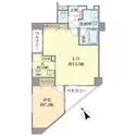 アムフラット蔵前ステーションフロント 間取図