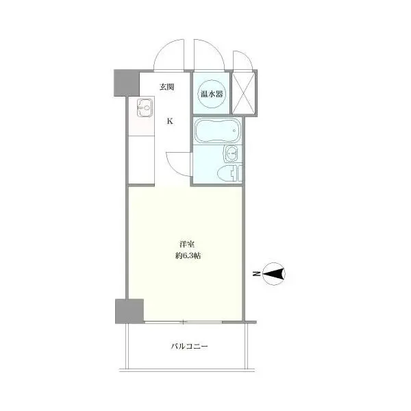 パラシオン渋谷 間取図