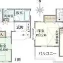 横浜市港北区岸根町 間取図