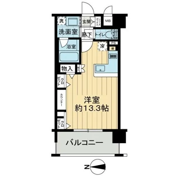 ＫＡＩＳＥＩ梅田 間取図