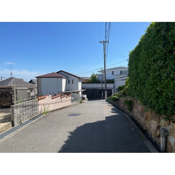 西宮市苦楽園一番町 前面道路