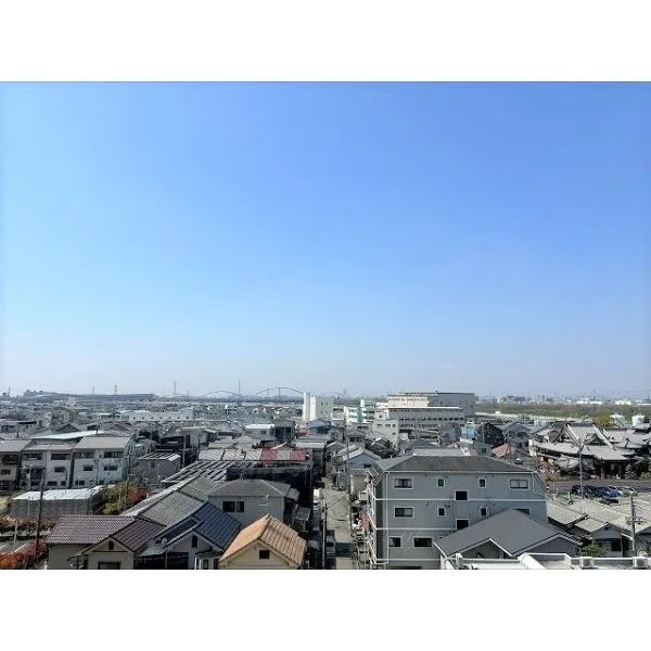 守口スカイハイツ 西向きの眺望です♪