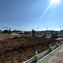 市川市国分７丁目 本物件部分（北側から撮影）