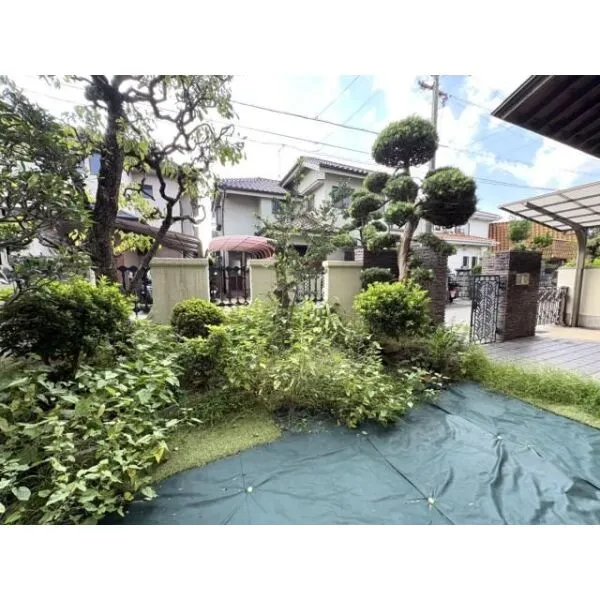 高槻市緑が丘2丁目 現地土地写真