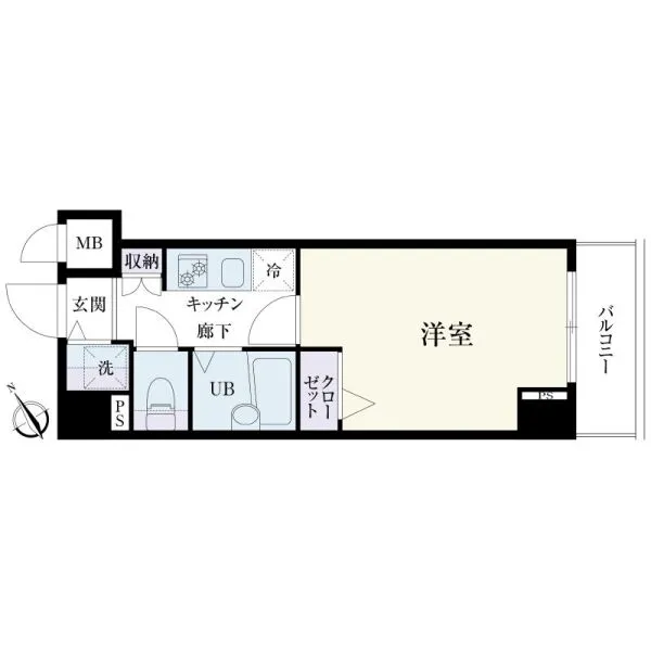 トーシンフェニックス上板橋 間取図
