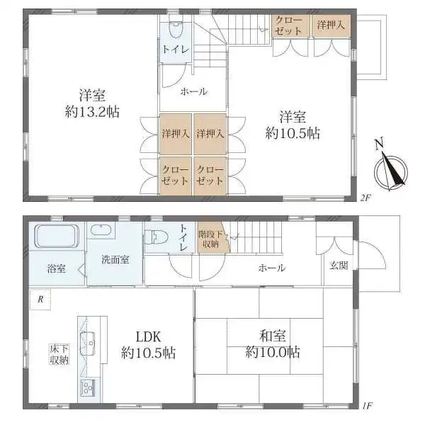 松戸市五香３丁目 間取図