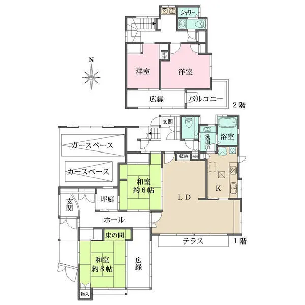 国分寺市東恋ヶ窪６丁目 間取図