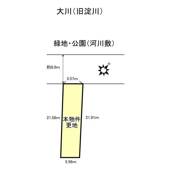 大阪市都島区網島町 間取図