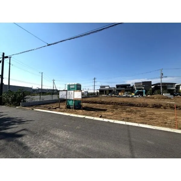 市川市国分７丁目 本物件部分＋前面道路