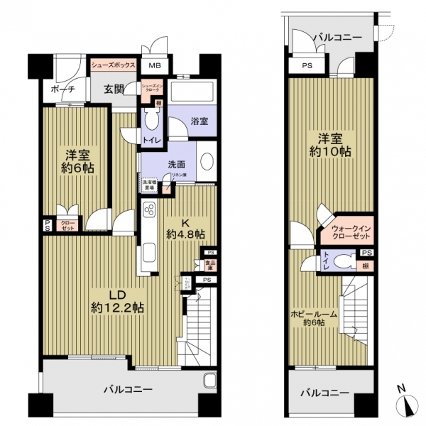 フレスト千種 間取図