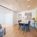 藤沢パーク・ホームズ弐番館 【リビング】洋室（約6帖）の仕切りを解放する事でよりゆとりのある空間になります！