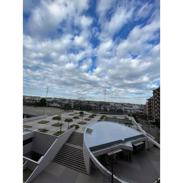 ヒルトップコートきらめきの街四番館 北側洋室からの眺望