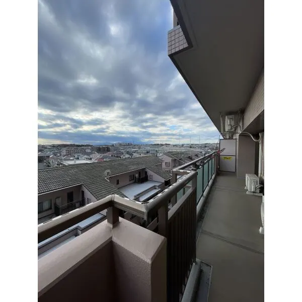 ヒルトップコートきらめきの街四番館 ベランダからの眺望