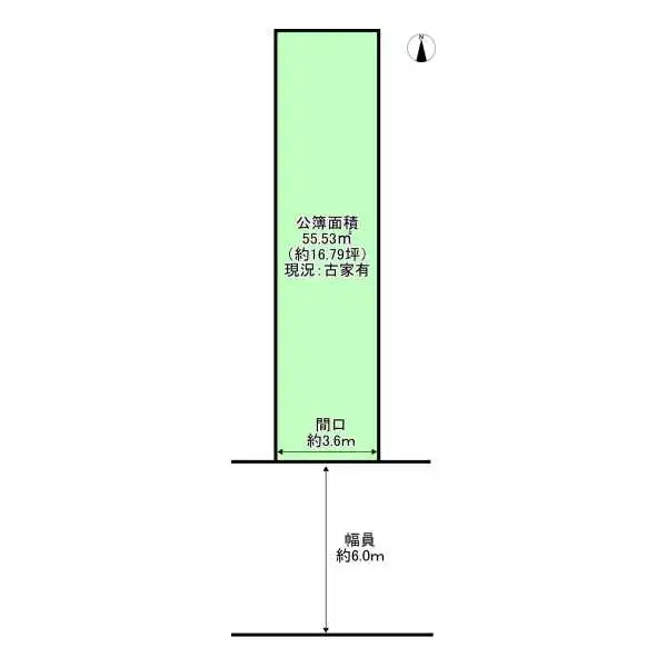 大阪市北区天神橋２丁目 間取図